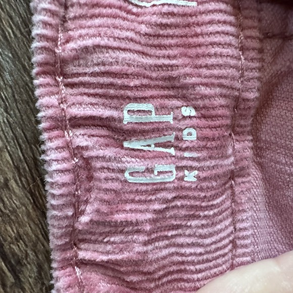 GAP Kids Girls Pink Corduroy Pants Size 10‎ High Rise 70s Flare Stretch Y2K Vibe - Picture 4 of 6